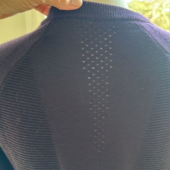 Lululemon Black Cherry Simply Wool Sweater, Size 8, Like New Condition - Picture 9 of 10